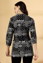 Women's Cotton Printed Short Regular Kurti - Image 4